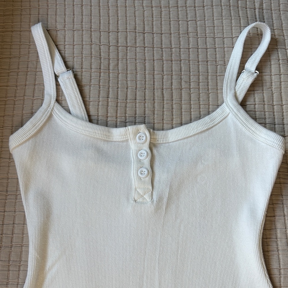 Baseline Rib Mini Dress Red - Picture 6 of 6